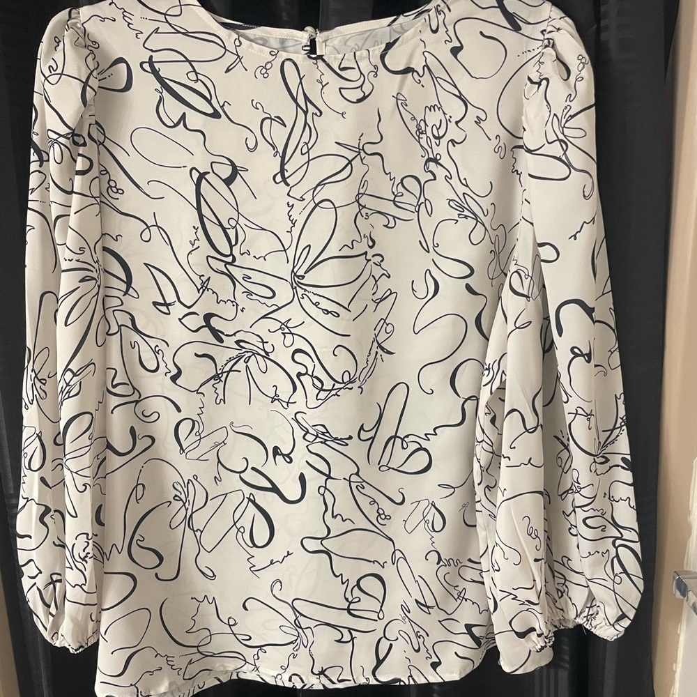 Abstract Print Women's Top